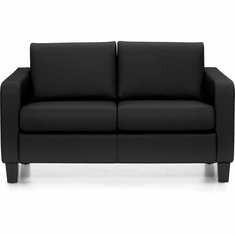 Suburb Canap&eacute; deux places, synderme LuxPlus noir