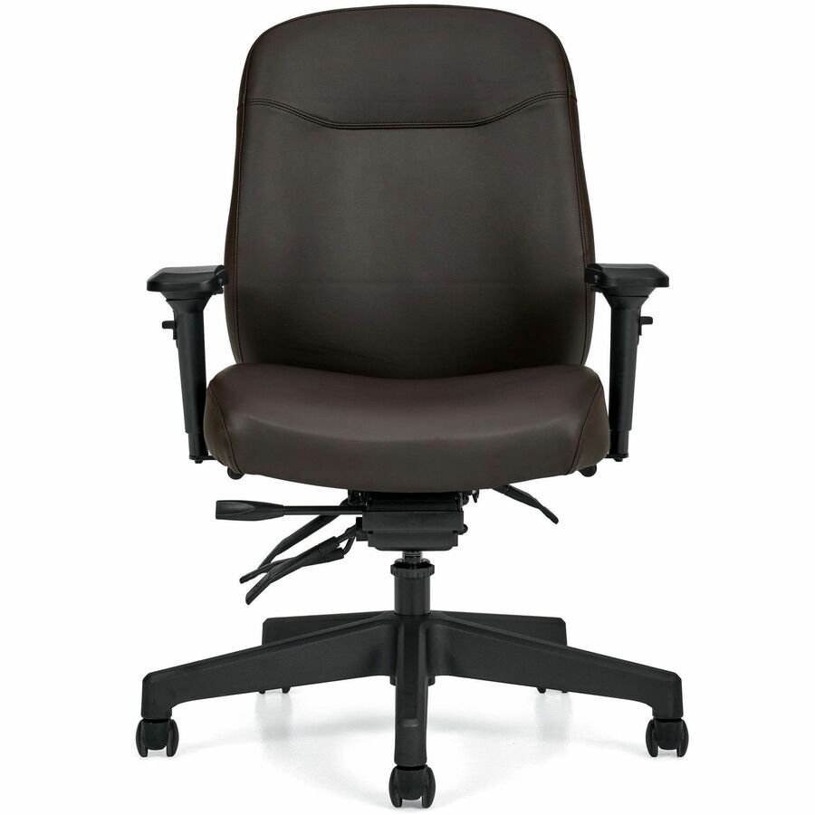 Offices To Go Overtime 350 Multi-Tilter Chair LuxPlus Fabric Black