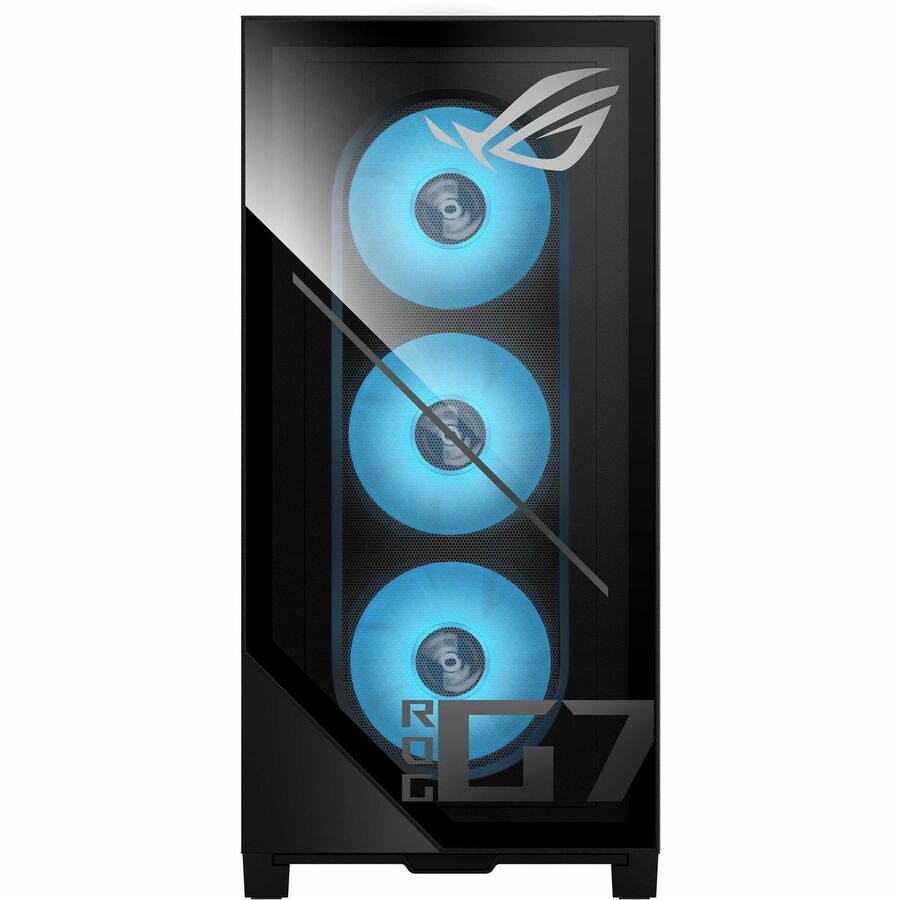 Asus ROG GM700 GM700TZ-PB564 Gaming Desktop Computer - AMD Ryzen 5 8400F - 16 GB - 1 TB PCI Express NVMe 4.0 SSD - Black