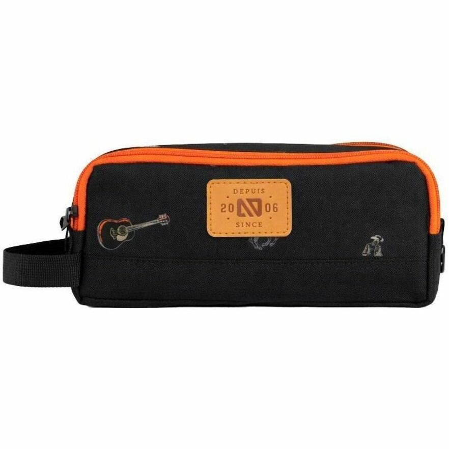Nano Carrying Case Pencil - Black, Orange