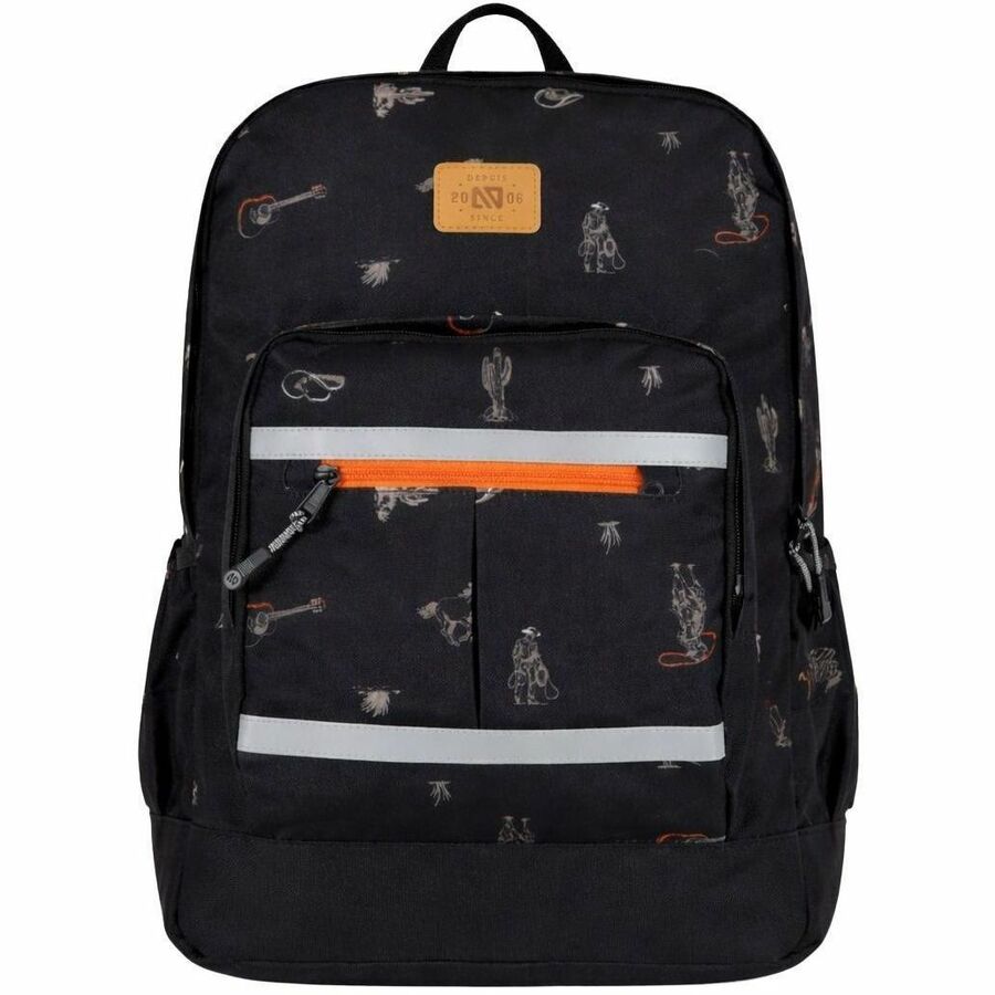 Nano - Étui de transport (Sac à dos) Ordinateur Portable - Noir, Orange