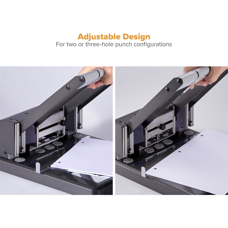 Bostitch Antimicrobial Adjustable Hole Punch