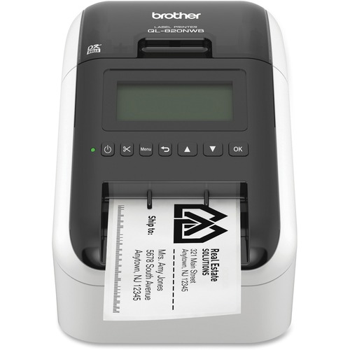 OA機器 brother QL-820NWB Brother QL-820NWB Professional Ultra Flexible Label Printer with