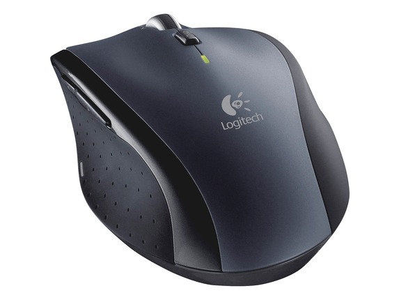 Image for Logitech M705 Marathon Wireless Laser Mouse - Laser - Wireless - 2.40 GHz - Silver - 1 Pack - USB - 1000 dpi - Scroll Wheel - 8 from HP2BFED