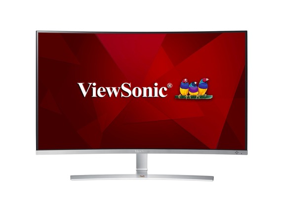 Image for ViewSonic VX3216-SCMH-W 31.5" Full HD Curved Screen WLED LCD Monitor - 16:9 - Silver - 1920 x 1080 - 16.7 Million Colors - 280 N from HP2BFED