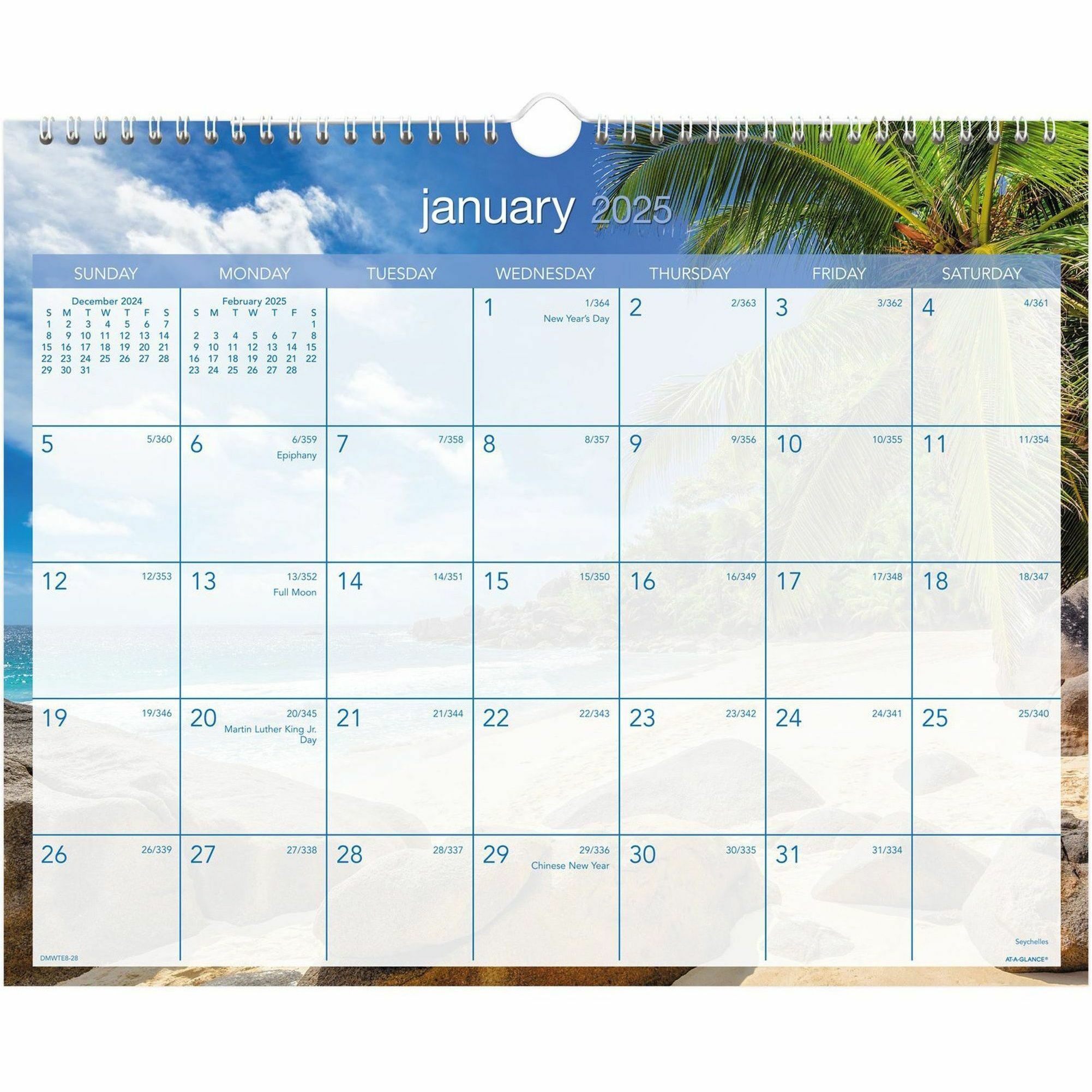 AtAGlance Tropical Escape Wall Calendar Office Plus of Nevada