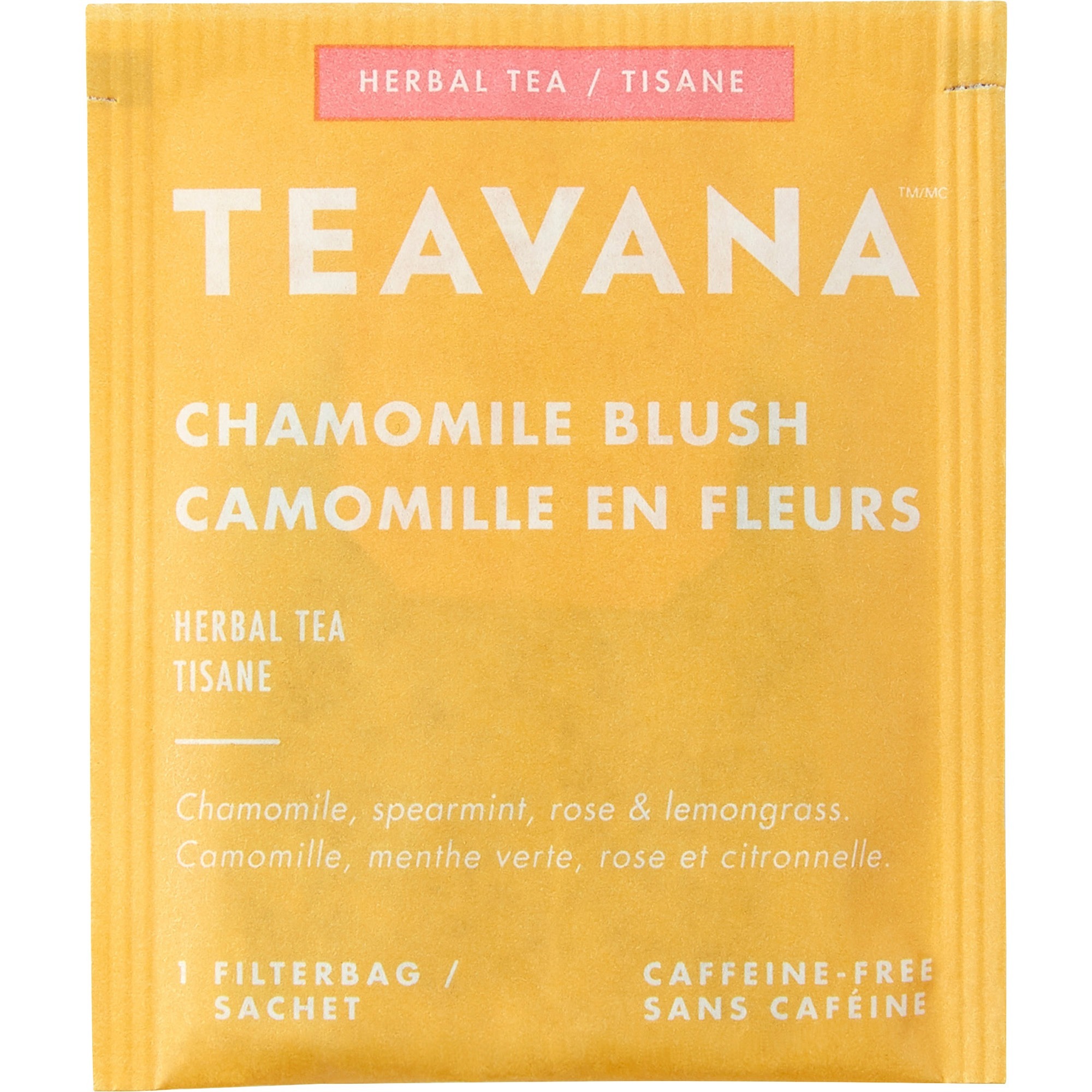 Teavana Chamomile Blush Herbal Tea Bag Current Office Solutions