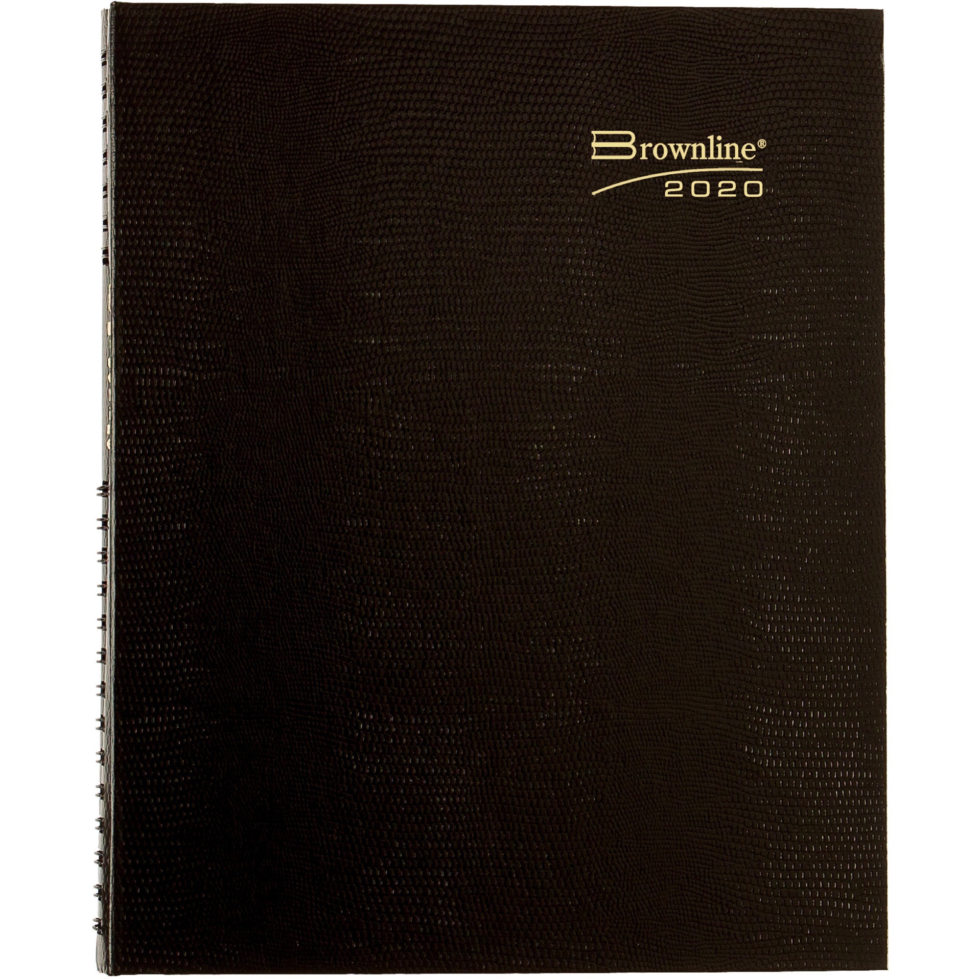 Redcb1200cblk Brownline® Brownline Coilpro Hard Cover 14 Month Monthly Planner Yes Monthly