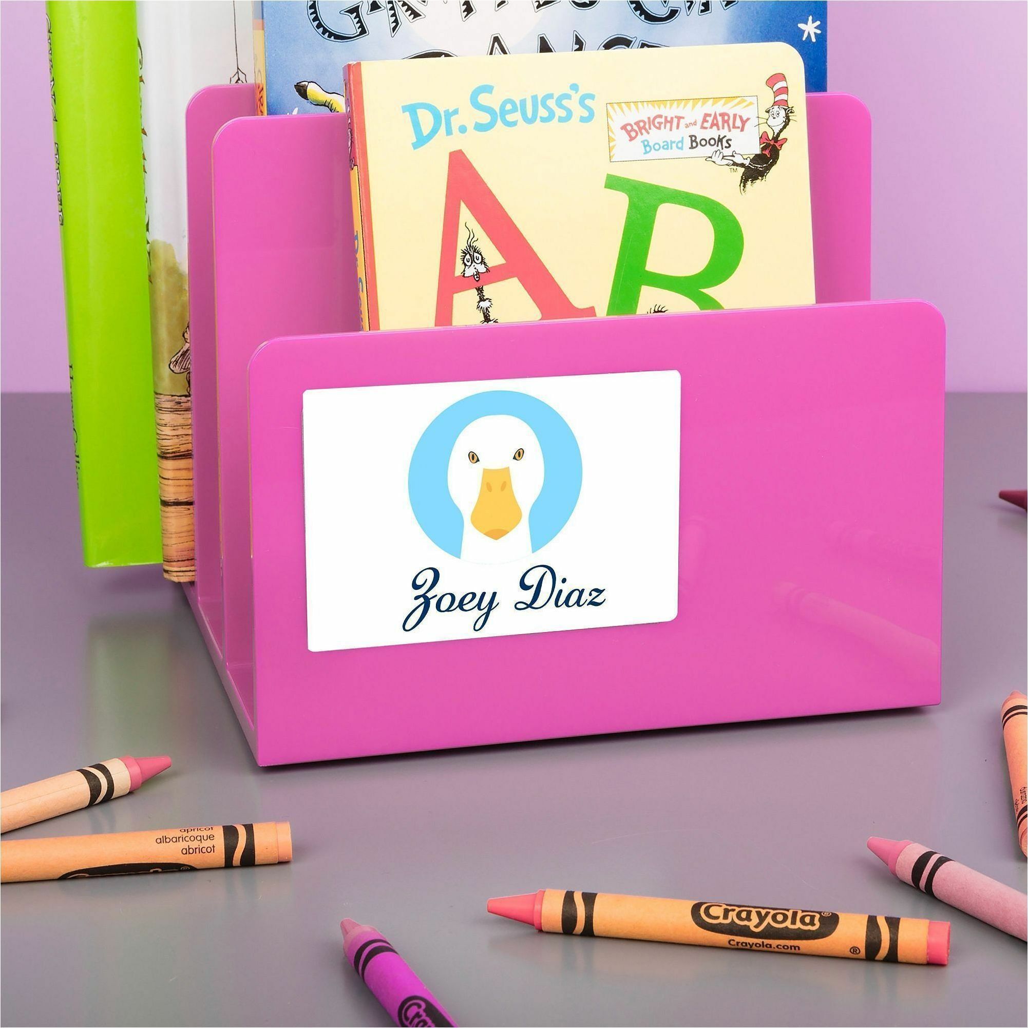 Avery® Eco-friendly Premium Name Badge Labels - 2 21/64" Width x 3 3/8" Length - Removable Adhesive - Rectangle - Inkjet, Laser - Matte White - Matte - Paper - 8 / Sheet - 8 Total Sheets - 80 Total Label(s) - 80 / Pack