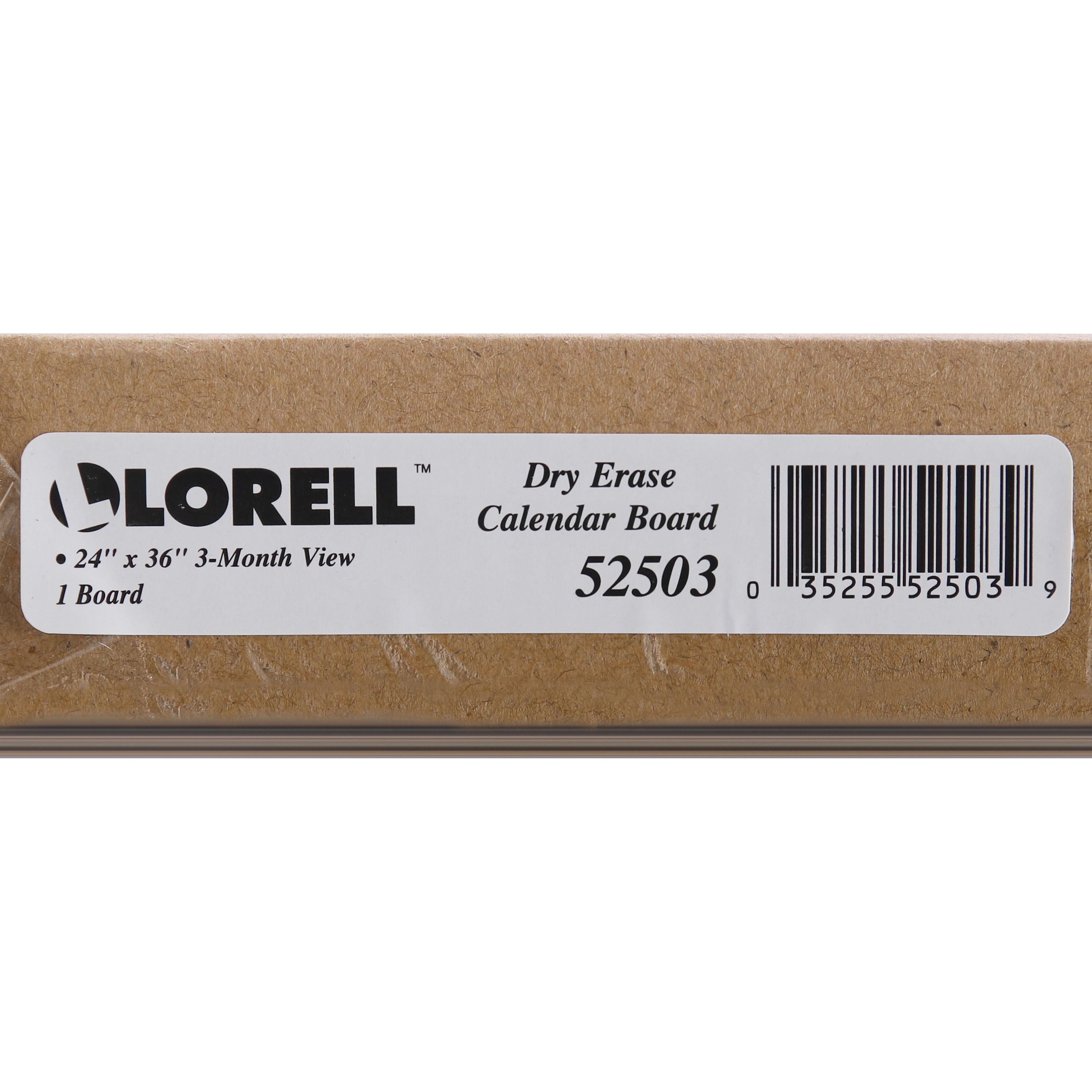LLR 52503 Lorell DryErase Calendar Board Lorell Furniture