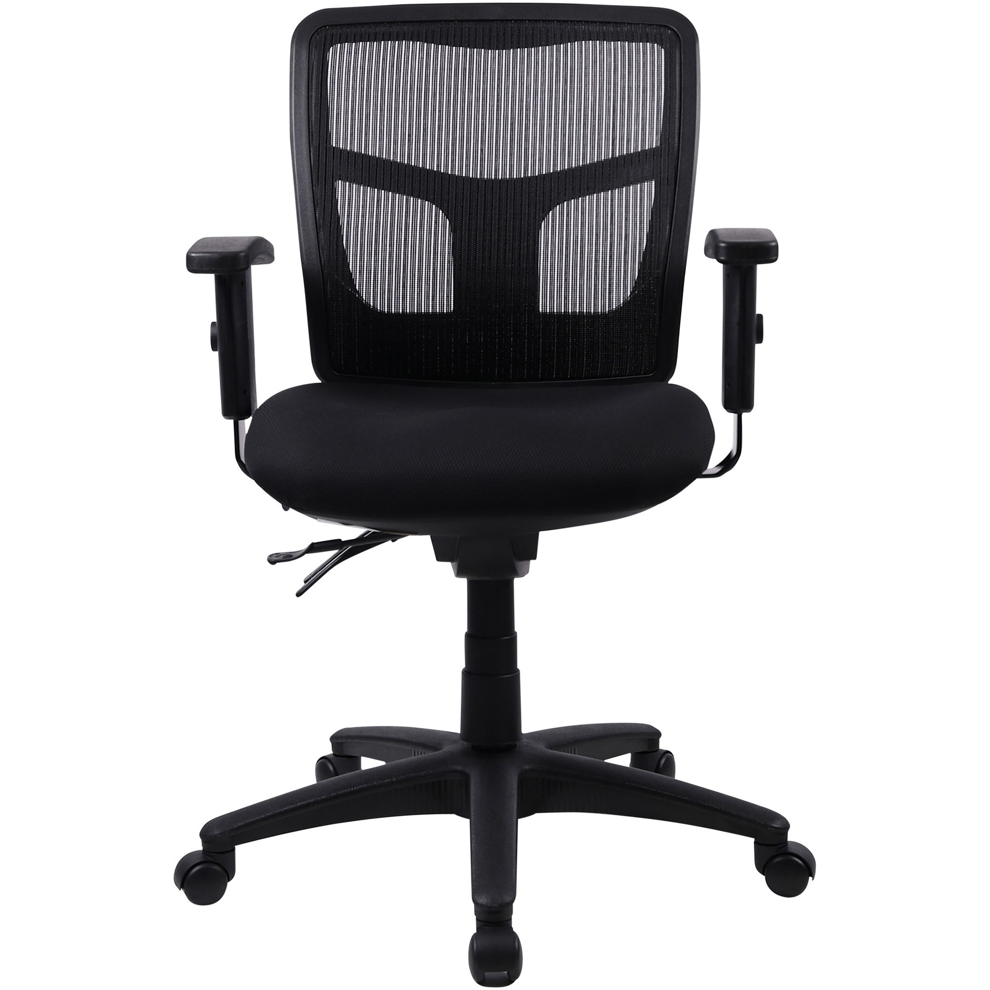 Black 22.8 x 28.6 x 21.1 Lorell Full Mesh High Back Adjustable Chair 