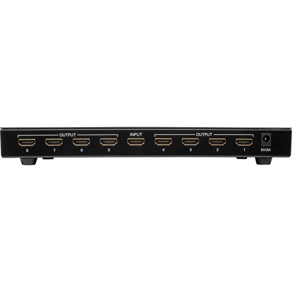 Tripp Lite 8-Port 4K HDMI Splitter for Ultra-HD (4Kx2K) Video and Audio (B118-008-UHD)