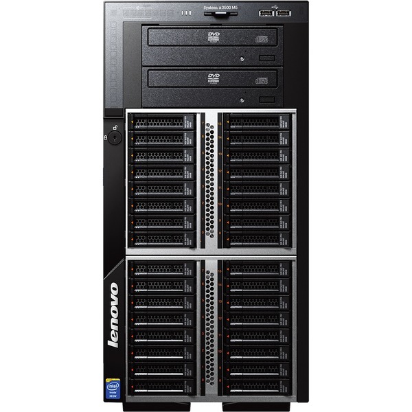 Lenovo X3500 M5 Xeon C6 E5-2620v2 85W 2.4GHz/1866MHz/15MB 1x16GB O/Bay HS 3.5in SATA/SAS SR M5210 Multi-Burner 750W P/S Tower (5464EBU)