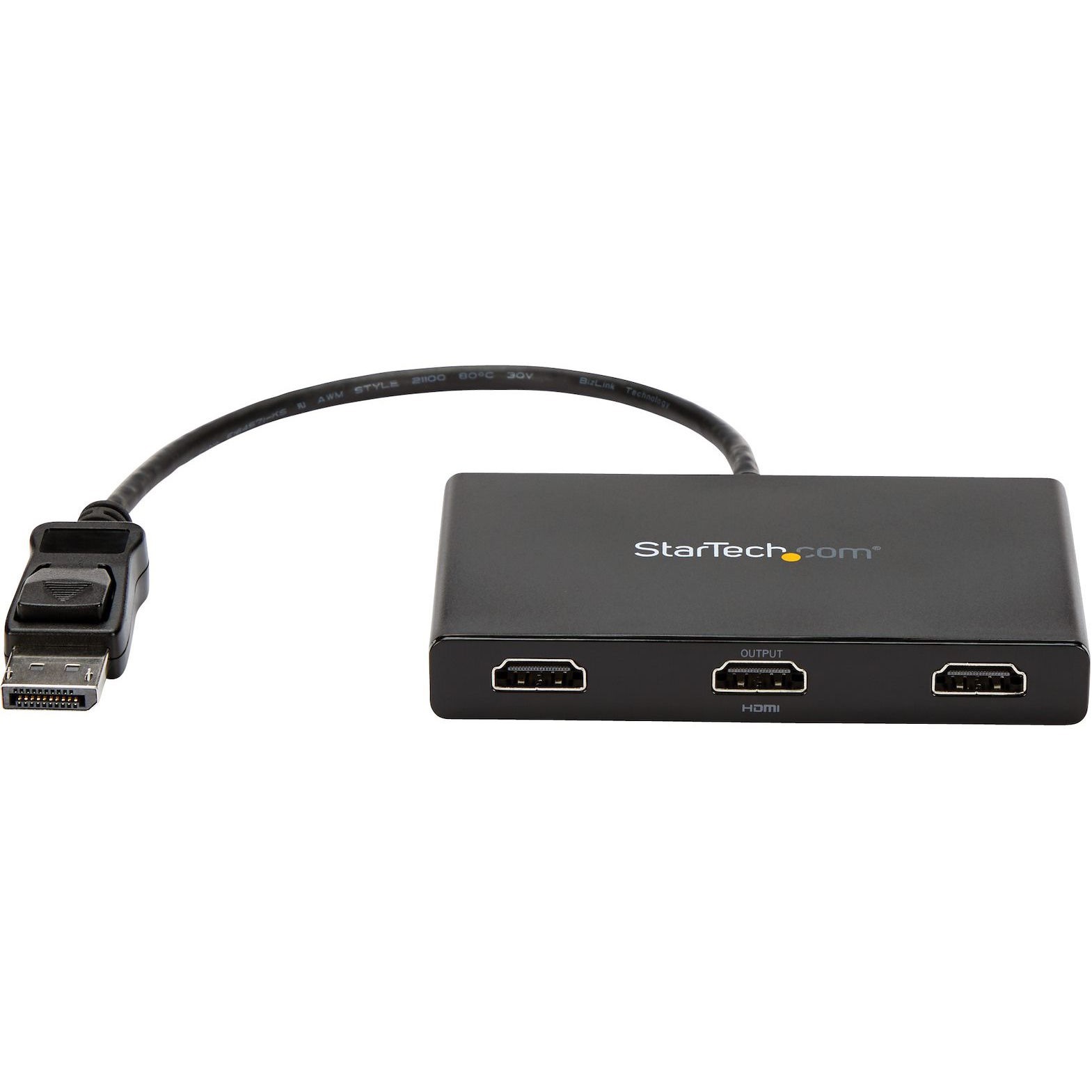 StarTech.com MST Hub - DisplayPort to 3x HDMI - Multi Stream Transport ...