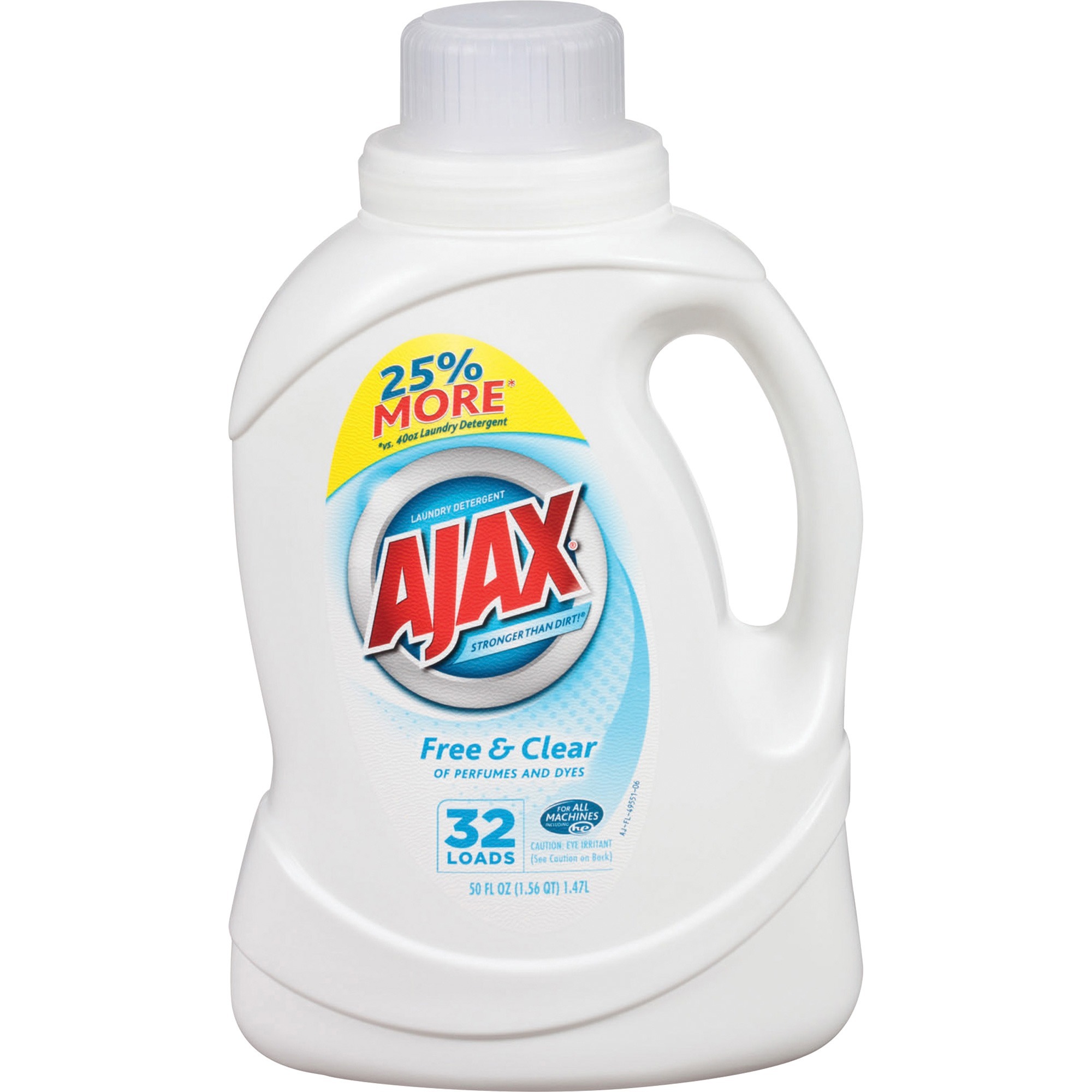 AJAX Free/Clear Liquid Laundry Detergent AJAPB49551