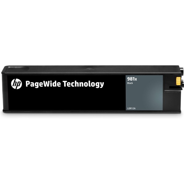 PageWide Cartridge, HP 981X, 11,000 Page Yield, Black