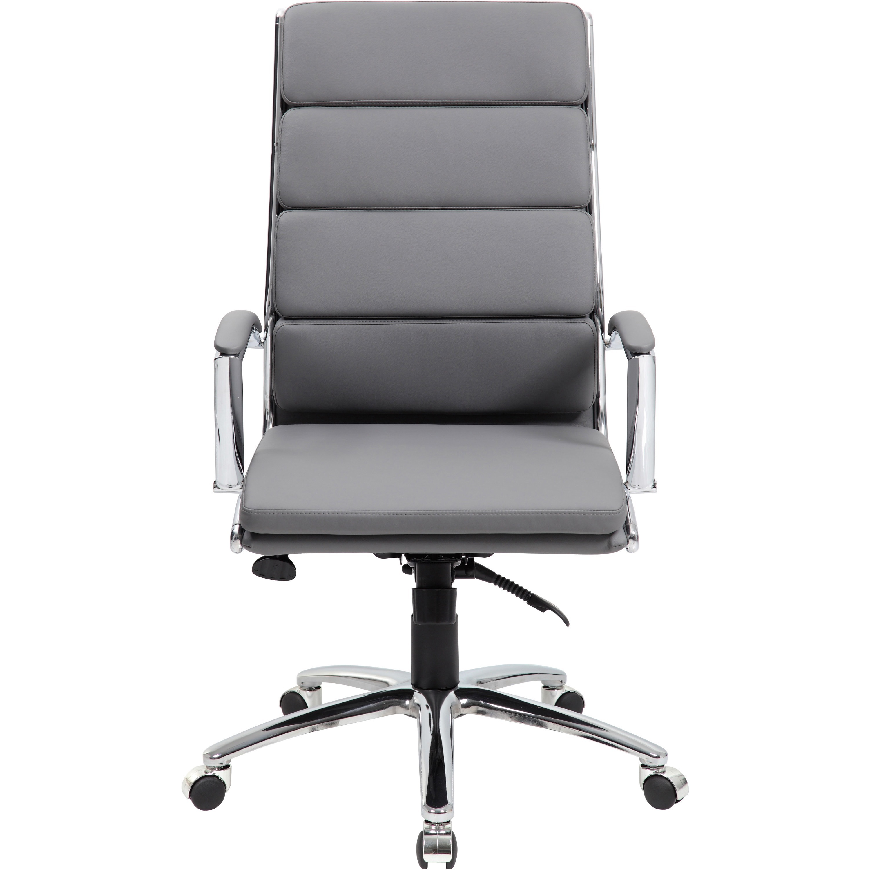 Boss B9471 Executive Chair Gray Seat Color Vinyl Seat Material 