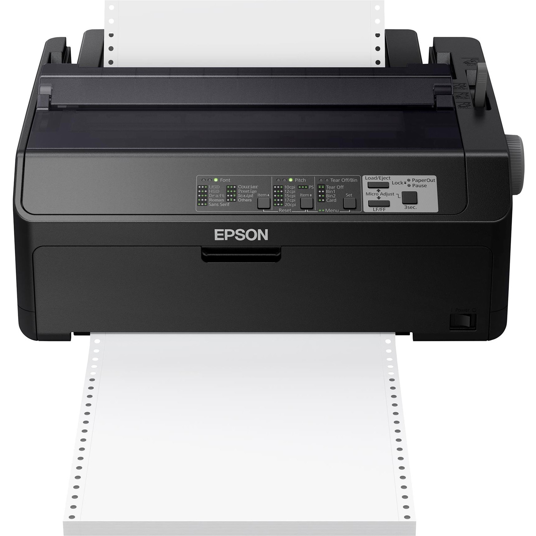 Epson LQ-590II 24-pin Dot Matrix Printer - Monochrome - Energy Star ...