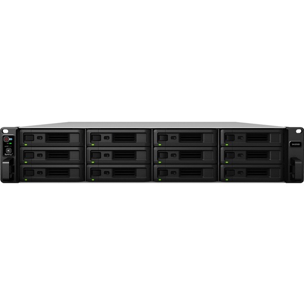 Synology SA3200D Network Attached Storage 12-Bay Rack NAS Server (SA3200D)