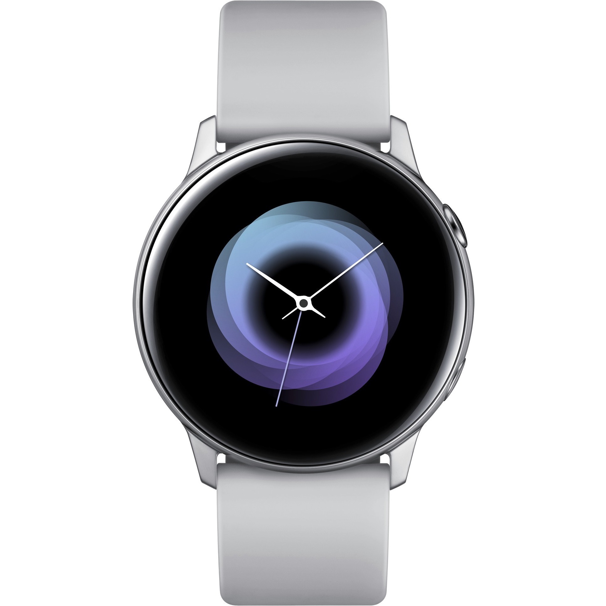 Samsung Galaxy Watch Active (2019) Smart Watch, Silver, Thin & Light ...