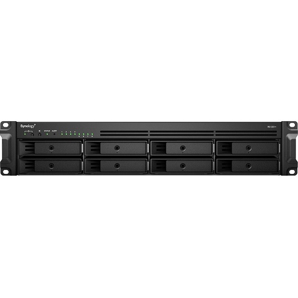Synology RackStation RS1221RP+ 8-Bay 4GB 2U Rack NAS Server - 4x GbE LAN (RS1221RP+)