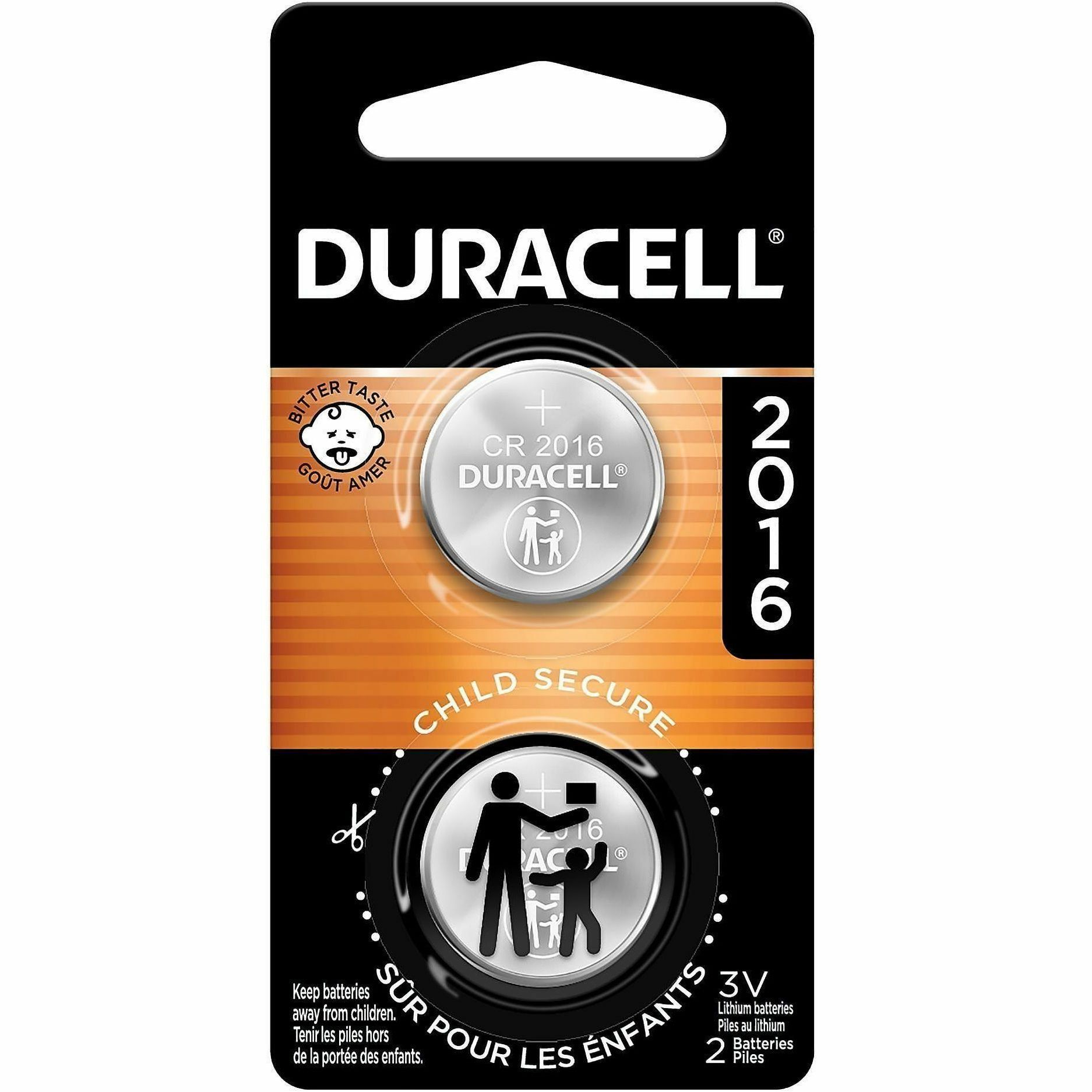 Duracell Coin Cell General Purpose Battery - For Multipurpose - 3 V DC - 2 / Pack - Kennedy Office