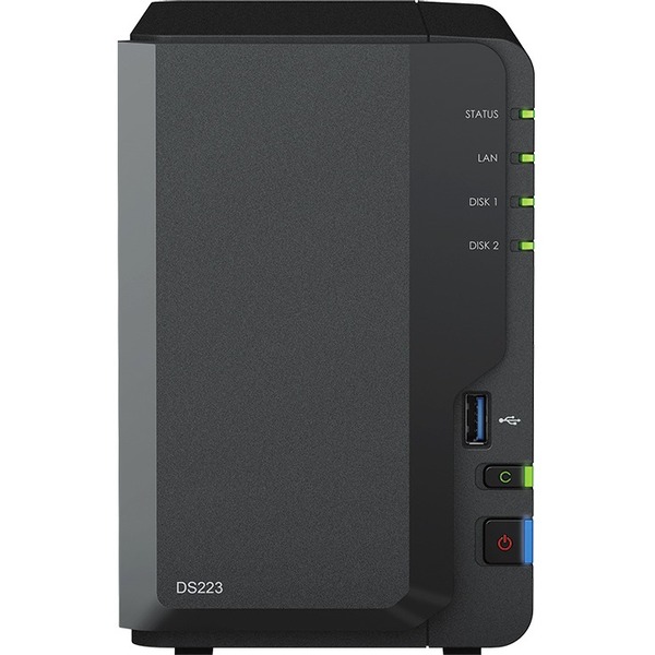 Synology DS223 2-Bay Network Attached Storage (Diskless)