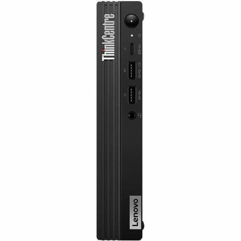 Lenovo ThinkCentre M70q Gen 4 12E30000CA Desktop Computer - Intel Core i7 13th Gen i7-13700T - 16 GB - 512 GB SSD - Tiny - Black - Intel Q670 Chip - Windows 11 Pro - Intel UHD Graphics 770 DDR4 SDRAM - French Keyboard - IEEE 802.11ax - 135 W