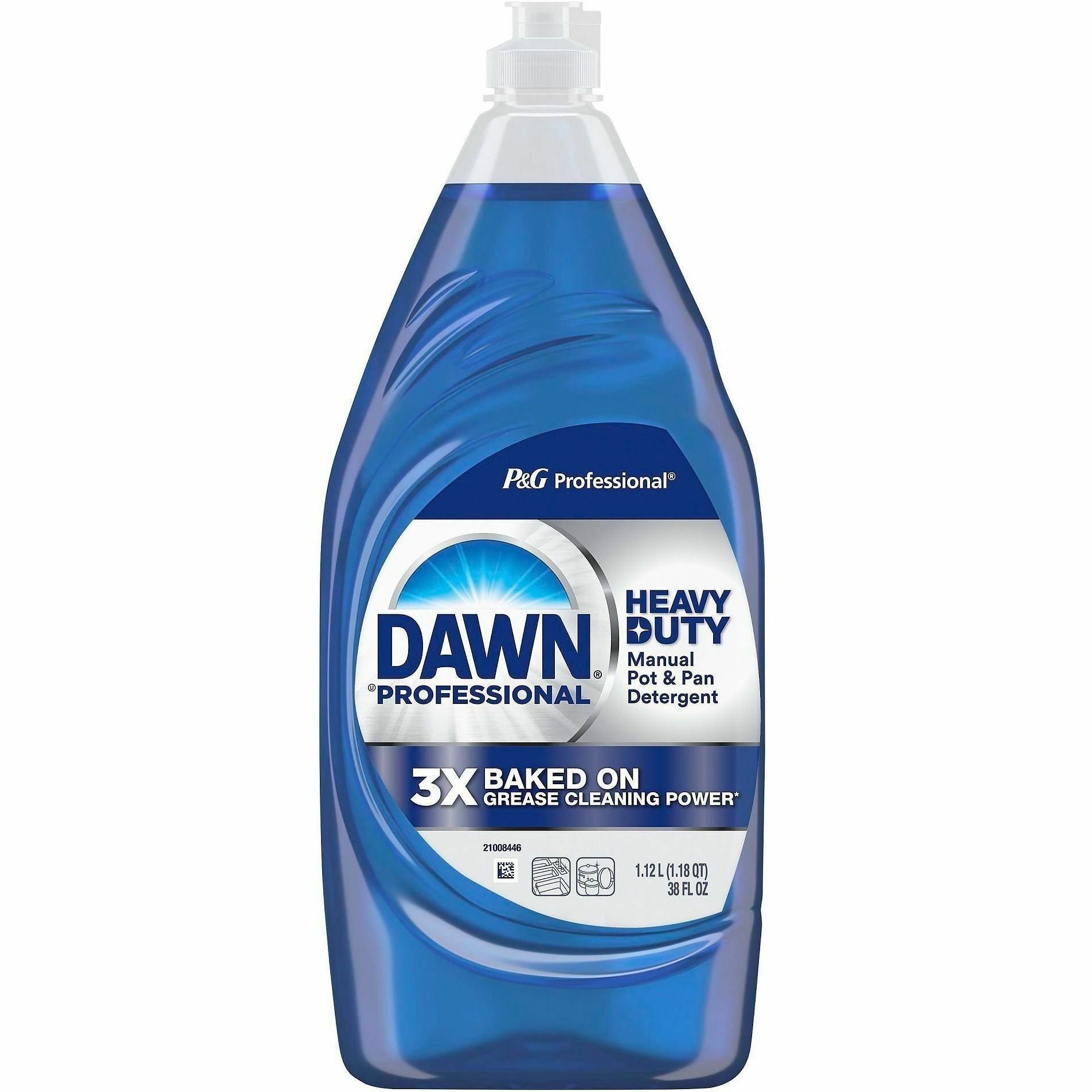 PGC08836 - Experience three times the baked-on, grease-cleaning power with Dawn Professional's Heavy-Duty Manual Pot and Pan Dish Detergent, the best and strongest Dawn Professional formula. Made for your toughest jobs, this heavy-duty dish soap saves you time and effort with 50 percent less scrubbing from active ingredients that do more of the work for you. This means less time presoaking, less time scrubbing and more time back to you. Cut through the toughest jobs like baked/caked-on grease, dried eggs, tomato sauce, butter, potatoes, beans and more throughout your kitchen. Formula is made for the hardest-to-clean items like your pots and pans, silverware, serving utensils, baking trays, containers, serving trays, plates, plastic items and more. High level of proprietary, grease-cutting surfactants takes on the toughest pots and pans in your sink.Rebate: Up To 50% Savings on P&G Pro Case View Rebate Details