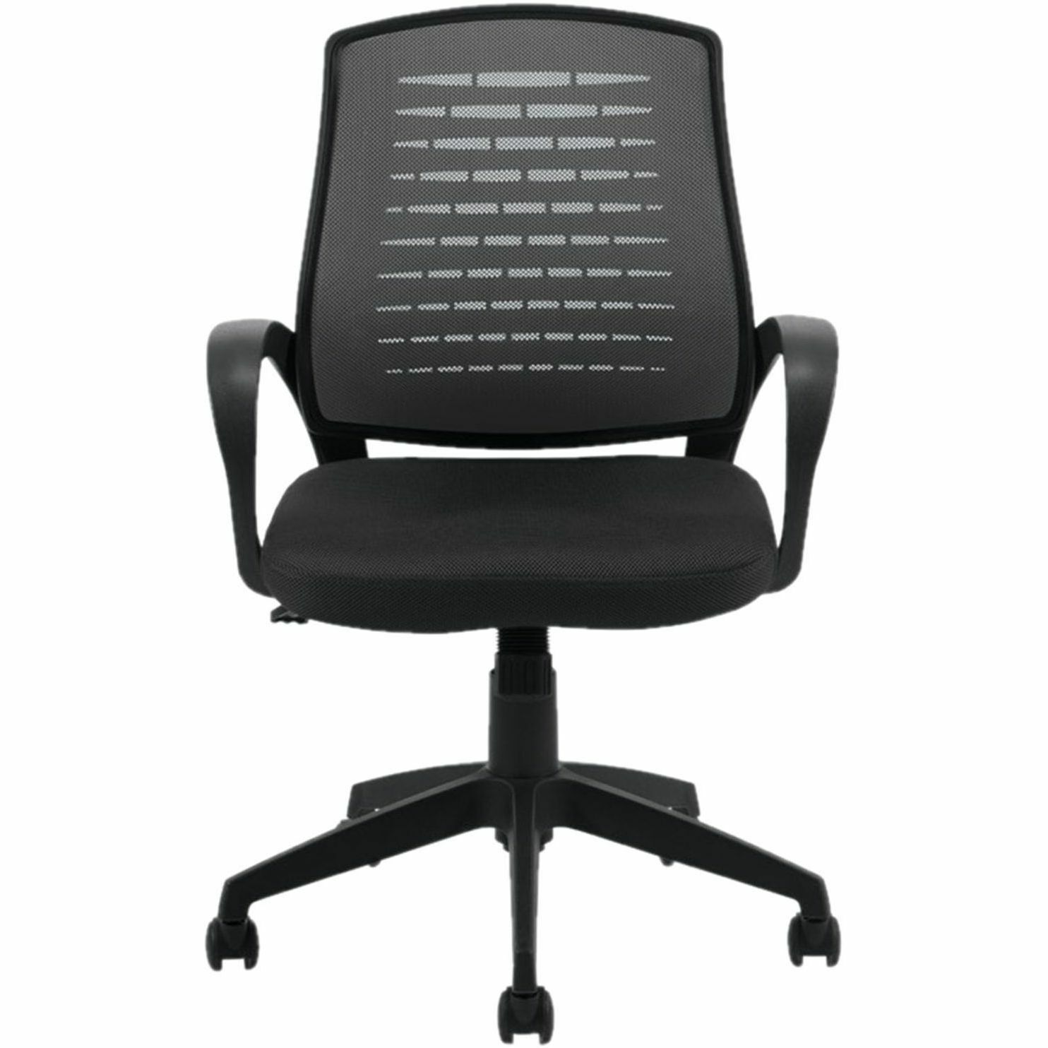 Offices To Go Java | High Back Tilter - Black Fabric Seat - Gray Back ...