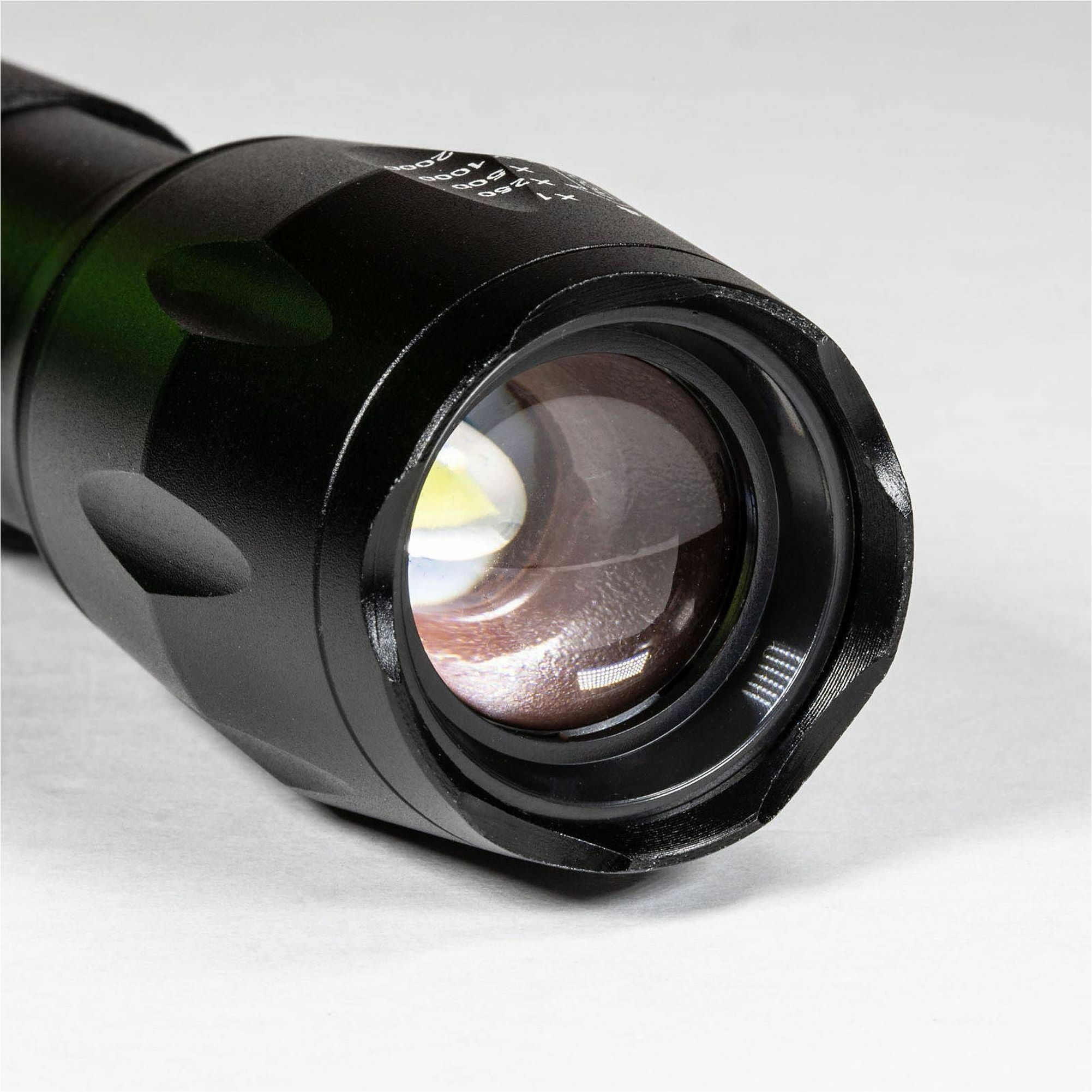 Image of Dorcy 300 Lumen Ultra HD USB Flashlight - LED - 300 lm Lumen - 1 - Lithium Ion (Li-Ion) - Battery Rechargeable - Battery, USB - Aluminum - Water Resistant, Impact Resistant, Weather Resistant - Black - 1 Each