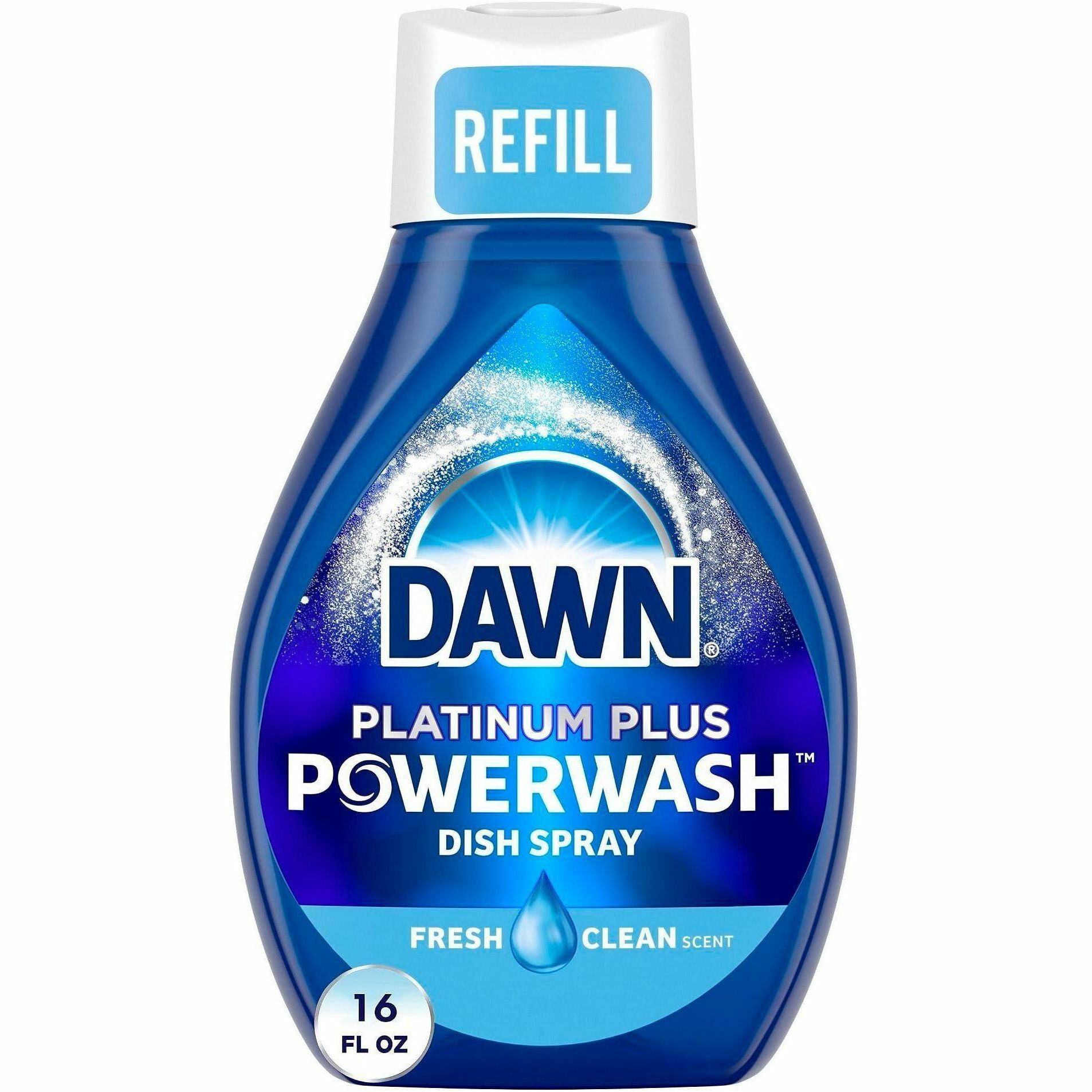 Dawn Powerwash Dish Spray - For Multipurpose - Spray - 16 fl oz (0.5 quart) - Fresh Clean Scent - Recommended For: Food Remover, Grease Remover, Grime Remover - Blue - 6 / Carton