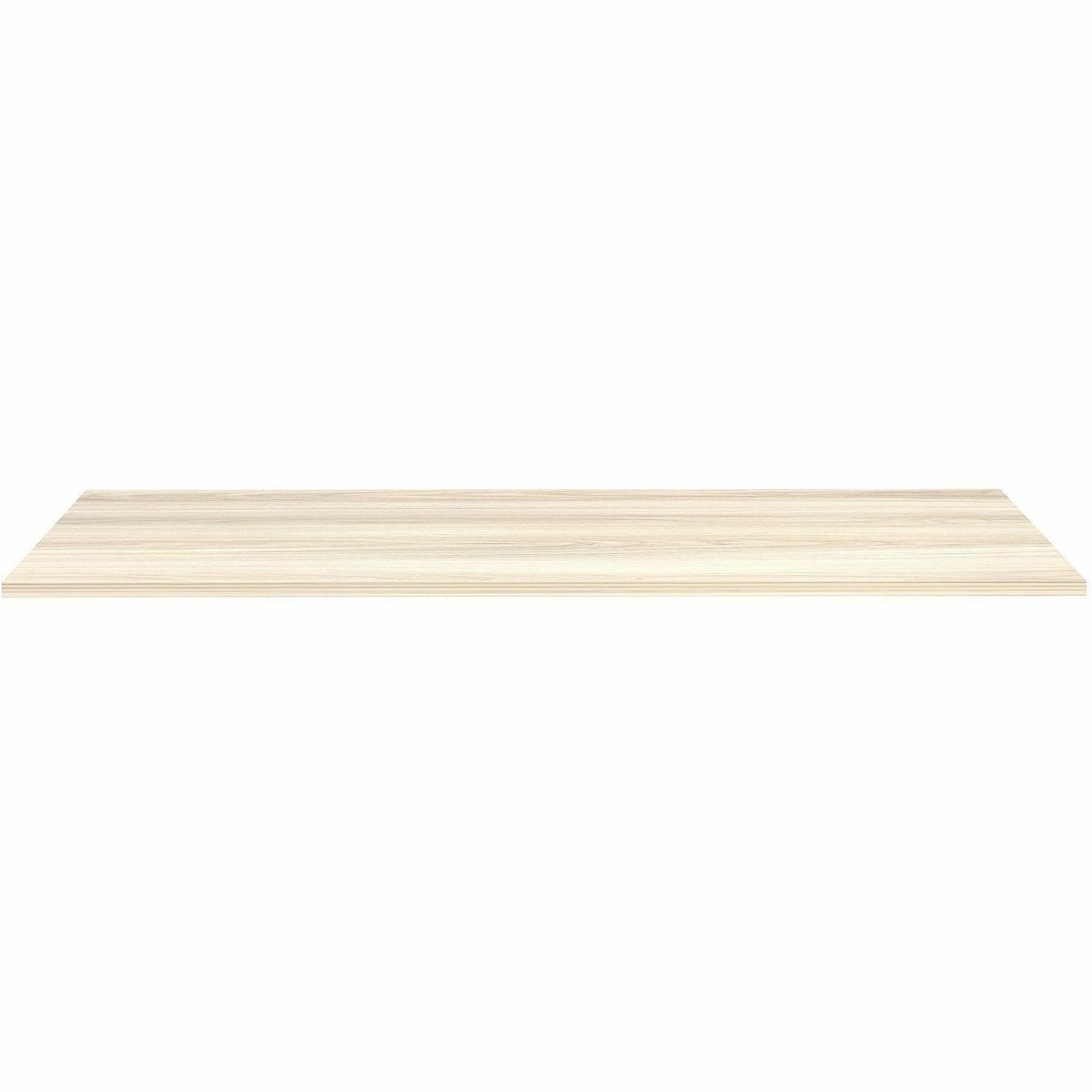 Lorell Multipurpose Tabletops - Laminated Rectangle Top - 24" Table Top Width x 72" Table Top Depth x 1" Table Top Thickness - 1" Height - Training, Multipurpose - Assembly Required - Modern Elm - Particleboard Top Material - 1 Each