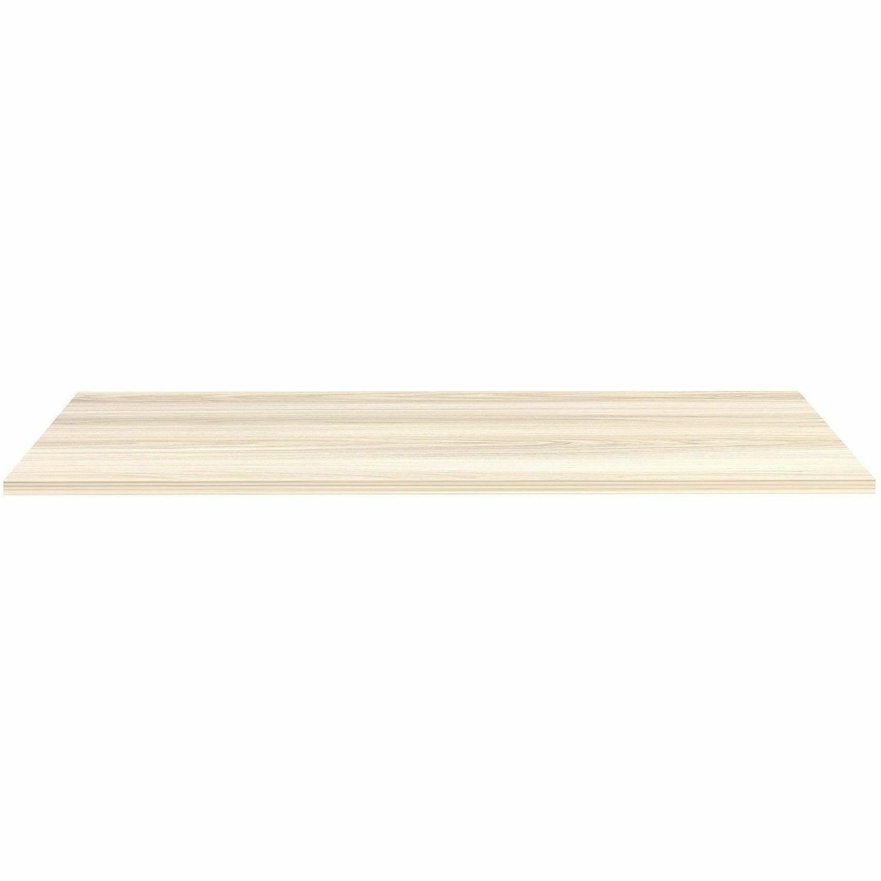 Lorell Multipurpose Tabletops - Laminated Rectangle Top - 24" Table Top Width x 60" Table Top Depth x 1" Table Top Thickness - 1" Height - Training, Multipurpose - Assembly Required - Modern Elm - Particleboard Top Material - 1 Each