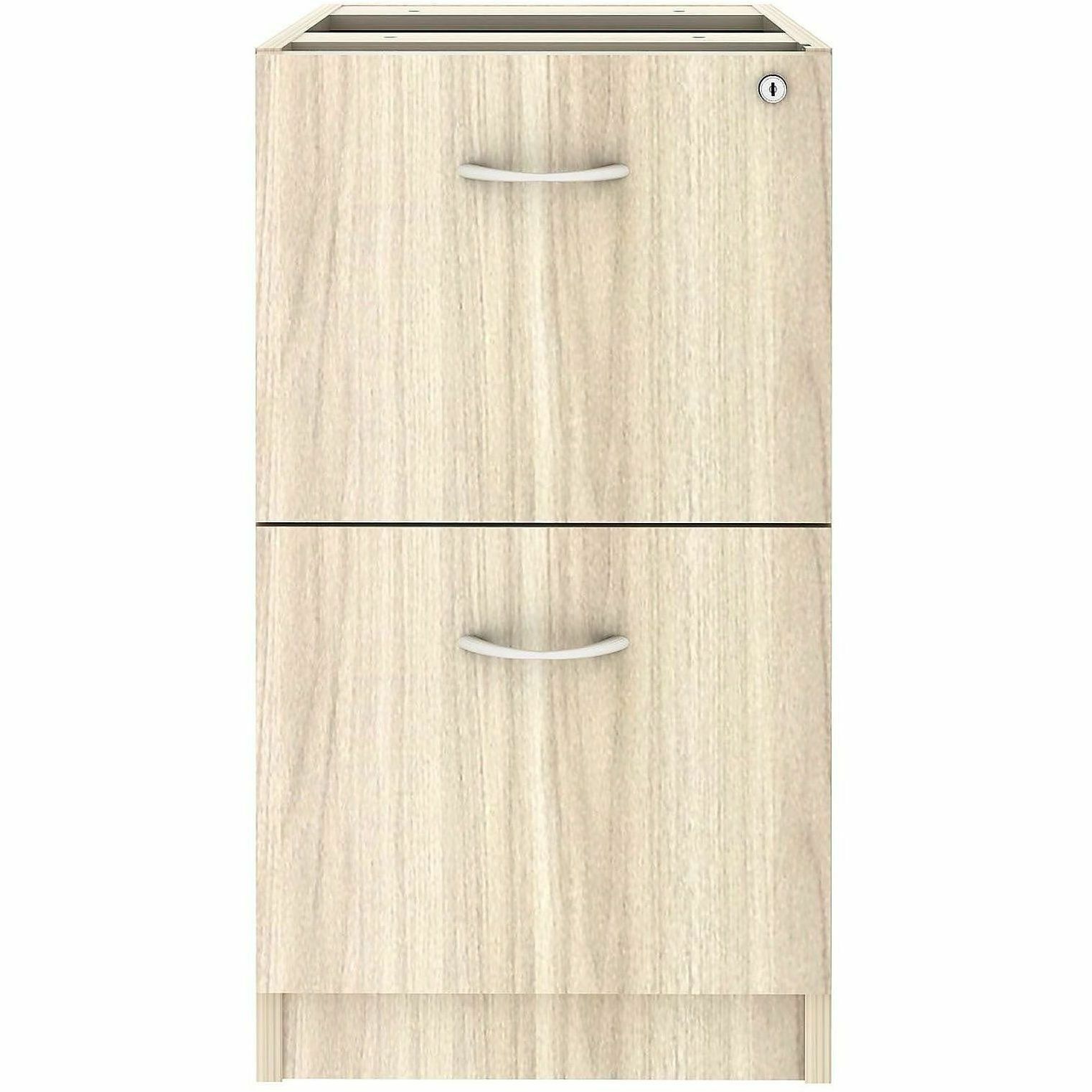 Lorell File Cabinet - for File - Modern Elm - Assembly Required