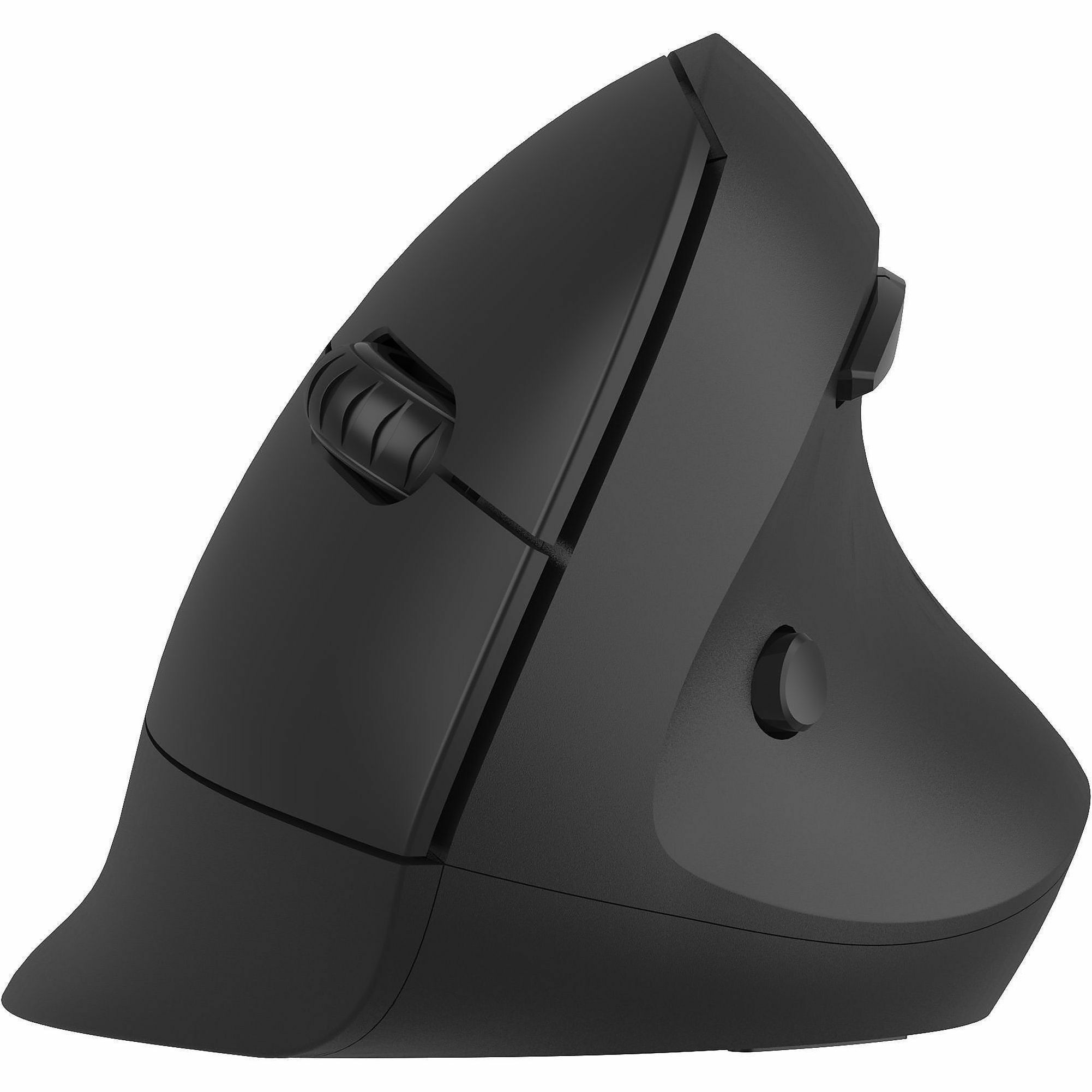 SKILCRAFT® 2.40GHz and Bluetooth Wireless Vertical Computer Mouse - Wireless - Bluetooth/Radio Frequency - 2.40 GHz - Black - USB - Scroll Wheel - 1 x AA Battery Supported - 1 Each