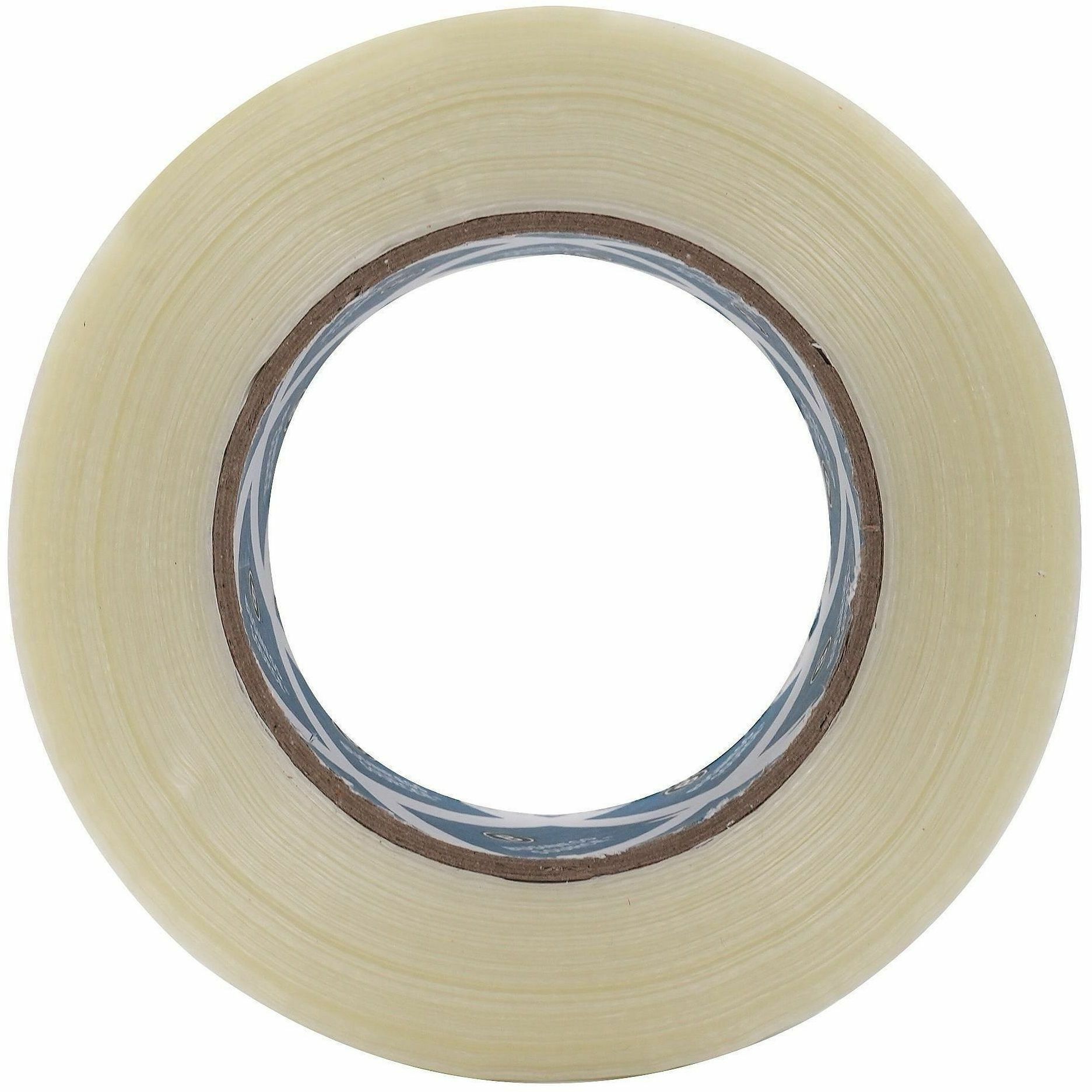 Business Source Filament Tape - 60 yd Length x 2" Width - 3" Core - White - Film (Fiberglass Reinforced) Backing - 1 Roll