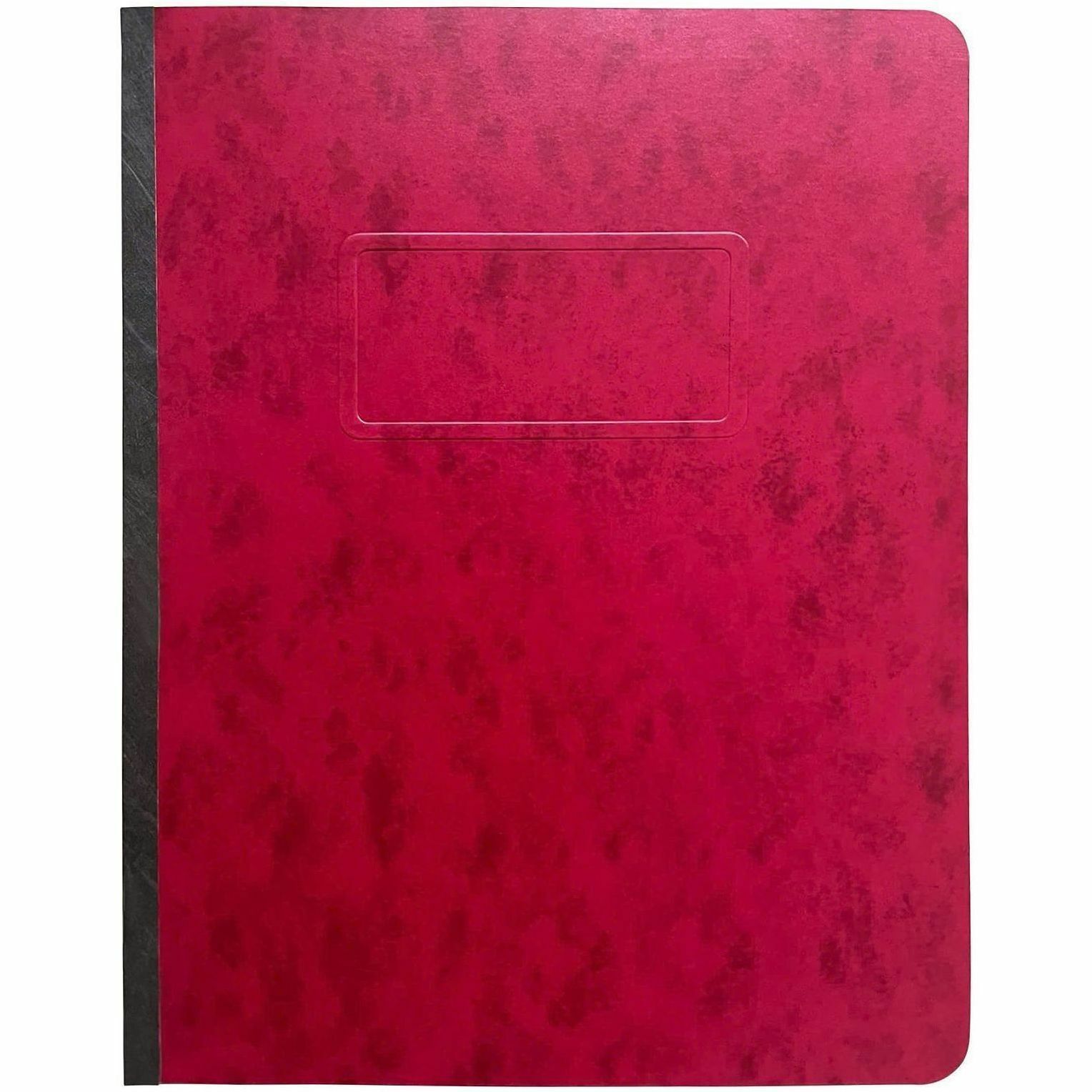 Business Source Letter Report Cover - 3" Folder Capacity - 8 1/2" x 11" - Red - 0% Recycled - 25 / Box