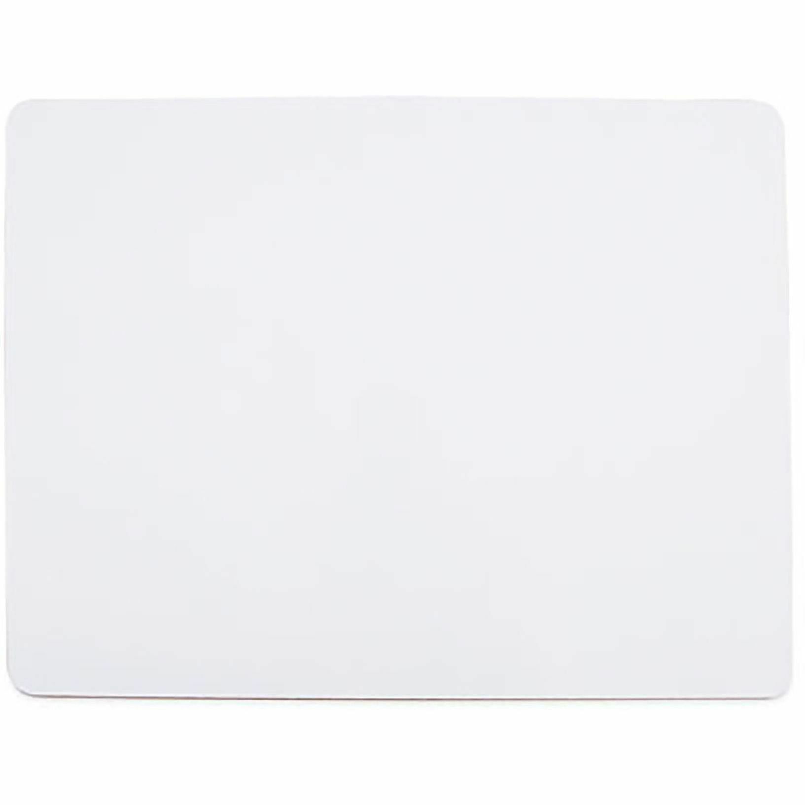 Lorell Double-Sided Dry-Erase Lap Boards - White Hardboard, Melamine Surface - Lap - Wipeable - 6/Pack - 6 / Carton