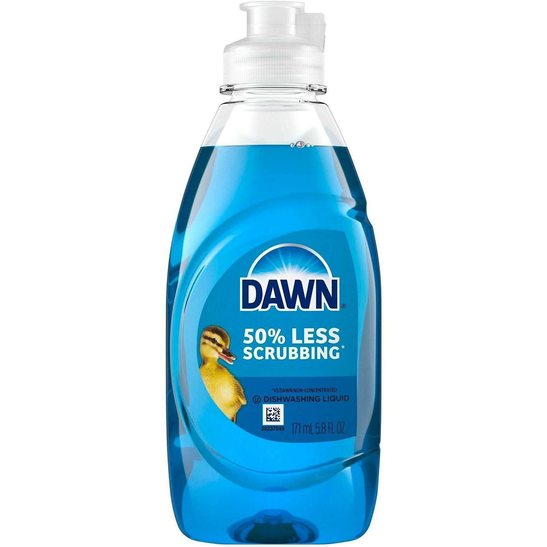 Dawn Ultra Dish Liquid Soap - For Multipurpose - Liquid - 5.8 fl oz (0.2 quart) - Original Scent - Recommended For: Grease Remover, Stain Remover - Versatile, Freshen - Blue - 24 / Carton