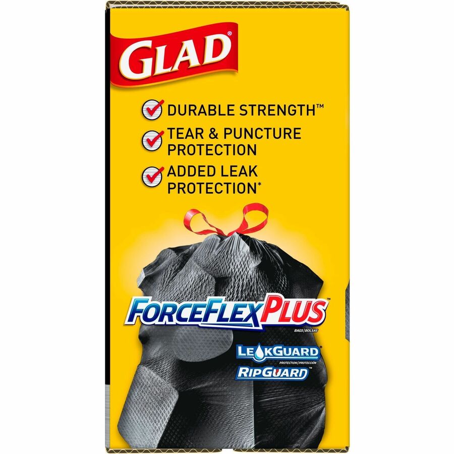 Glad Large Drawstring Trash Bags - ForceFlexPlus