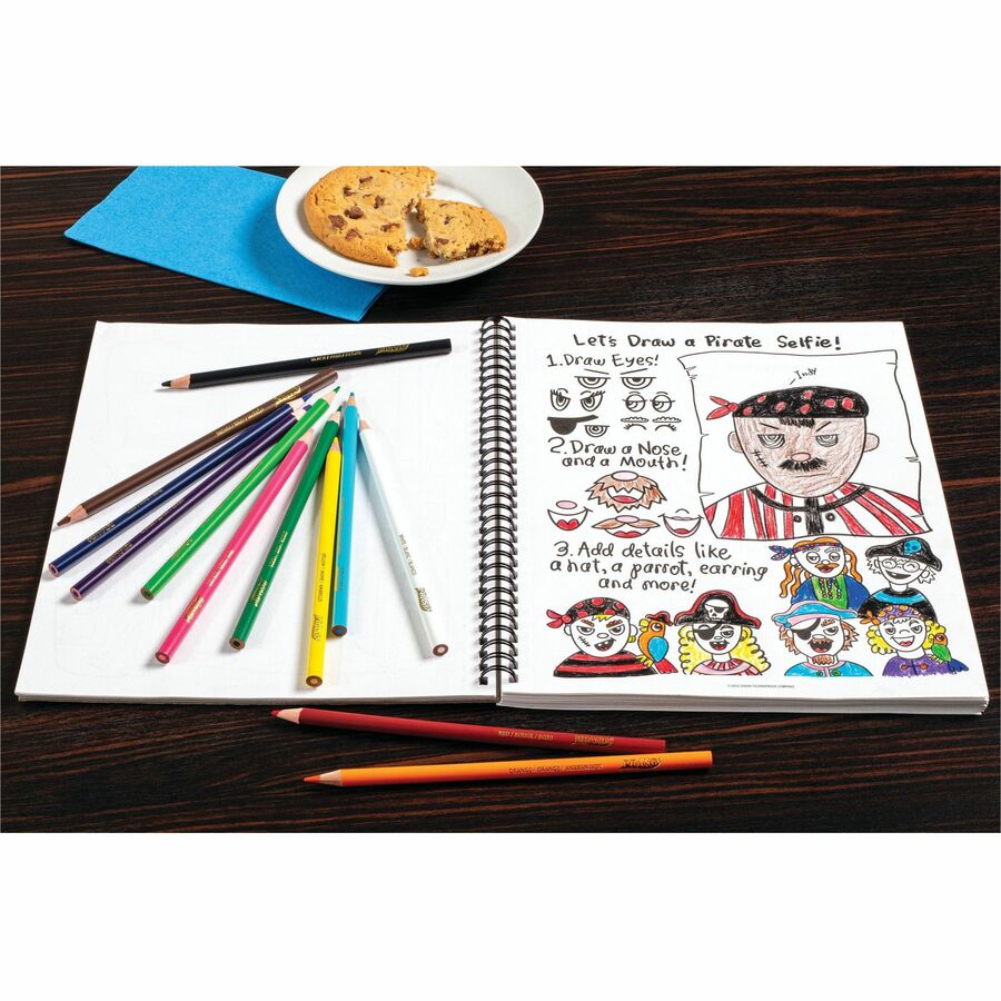 Dixon Prang Colored Pencils - 12 per set