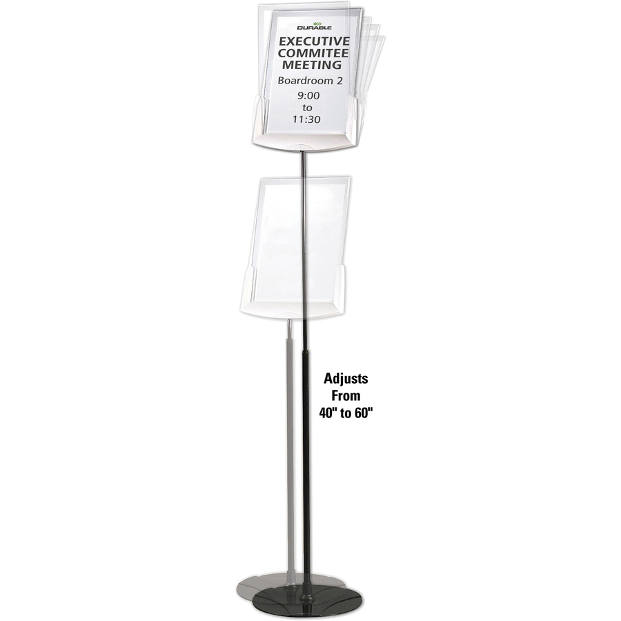 DURABLE® SHERPA® Acrylic Floor Stand Five Star Office Supply