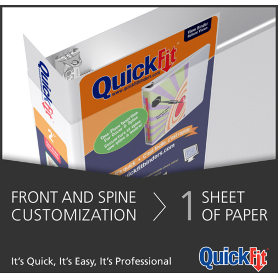 Reliure de pr&eacute;sentation QuickFit&reg;