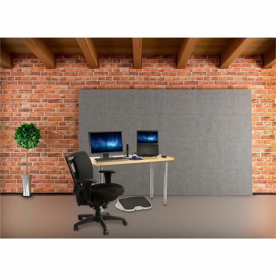 Kensington Memory Foam Backrests - Black - 1 Each