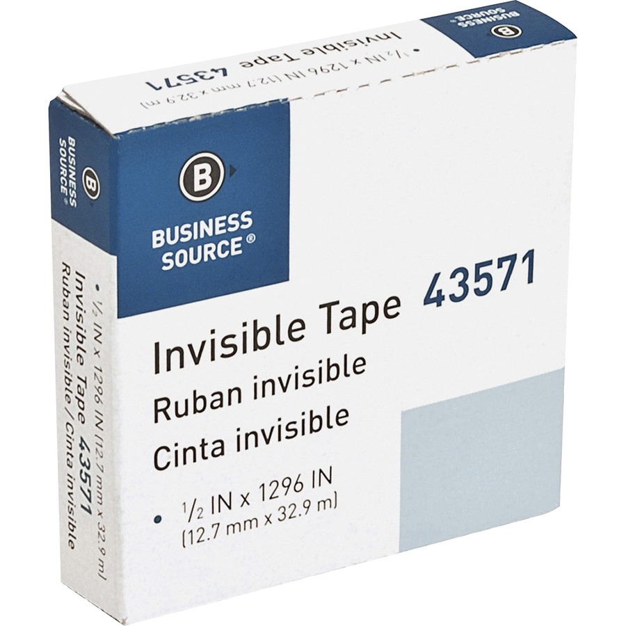 Picture of Business Source 1/2" Invisible Tape Refill Roll