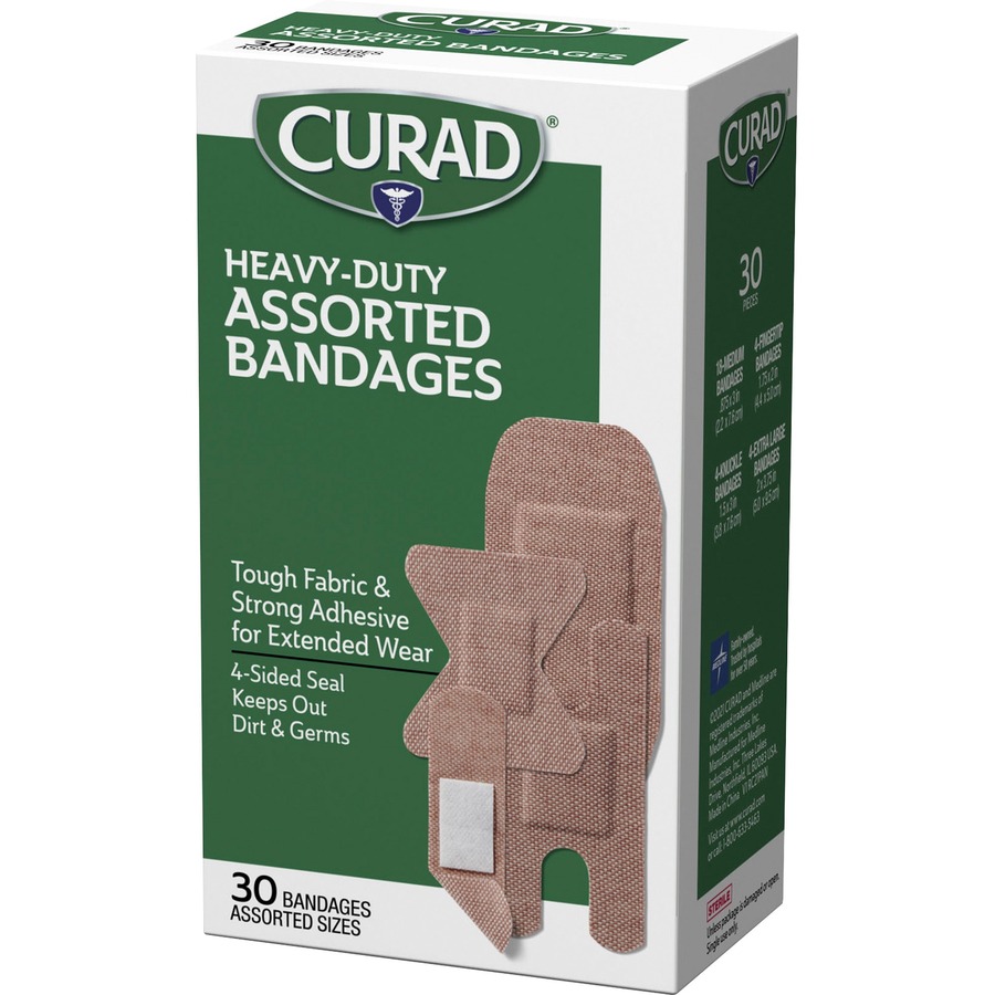 Nexcare Waterproof Bandages - Assorted Sizes (30/Box)
