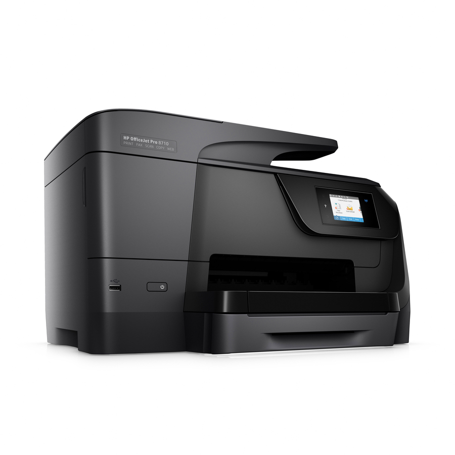Hp Officejet Pro 8710 Inkjet Multifunction Printer Color