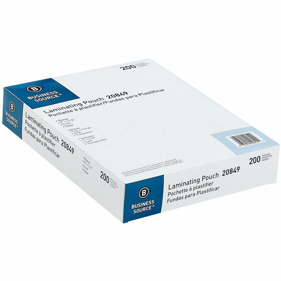 Business Source - Pochettes de plastification