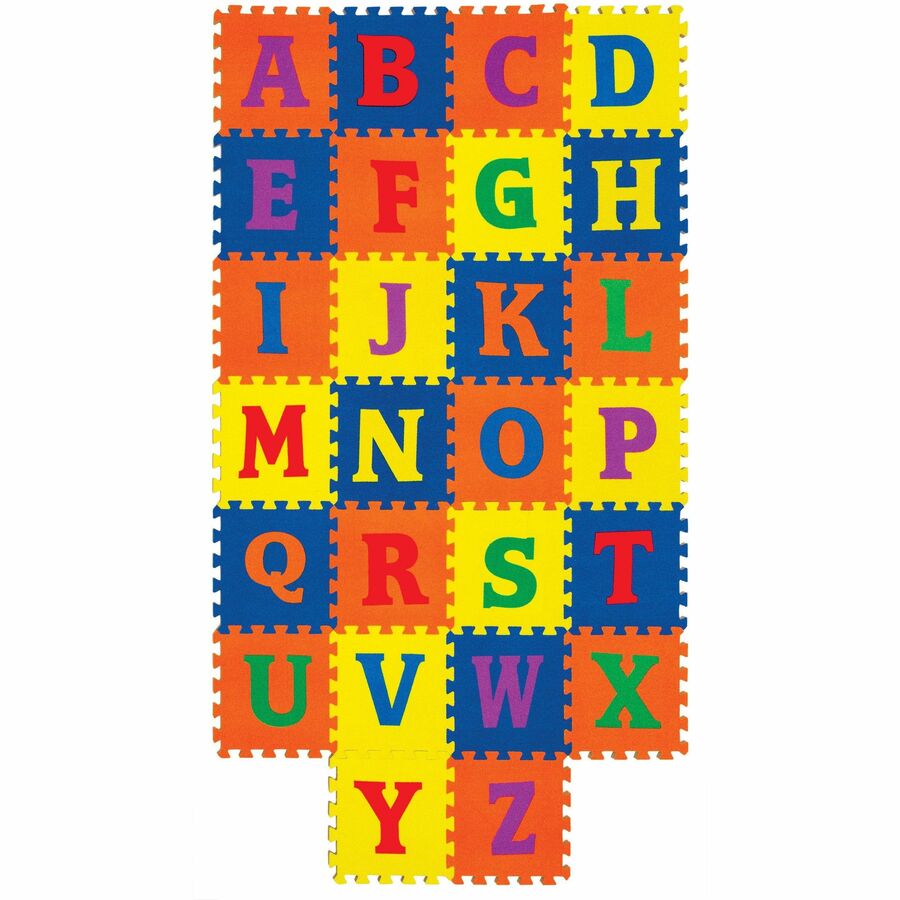 Picture of Creativity Street WonderFoam Alphabet Carpet Tiles